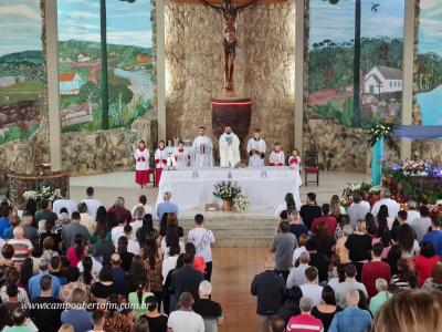 N. Sra. Aparecida – Missa das 10 horas lota Santuário (12/10)